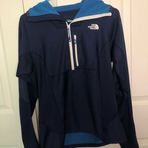 North Face Quarter Zip Hoodie
